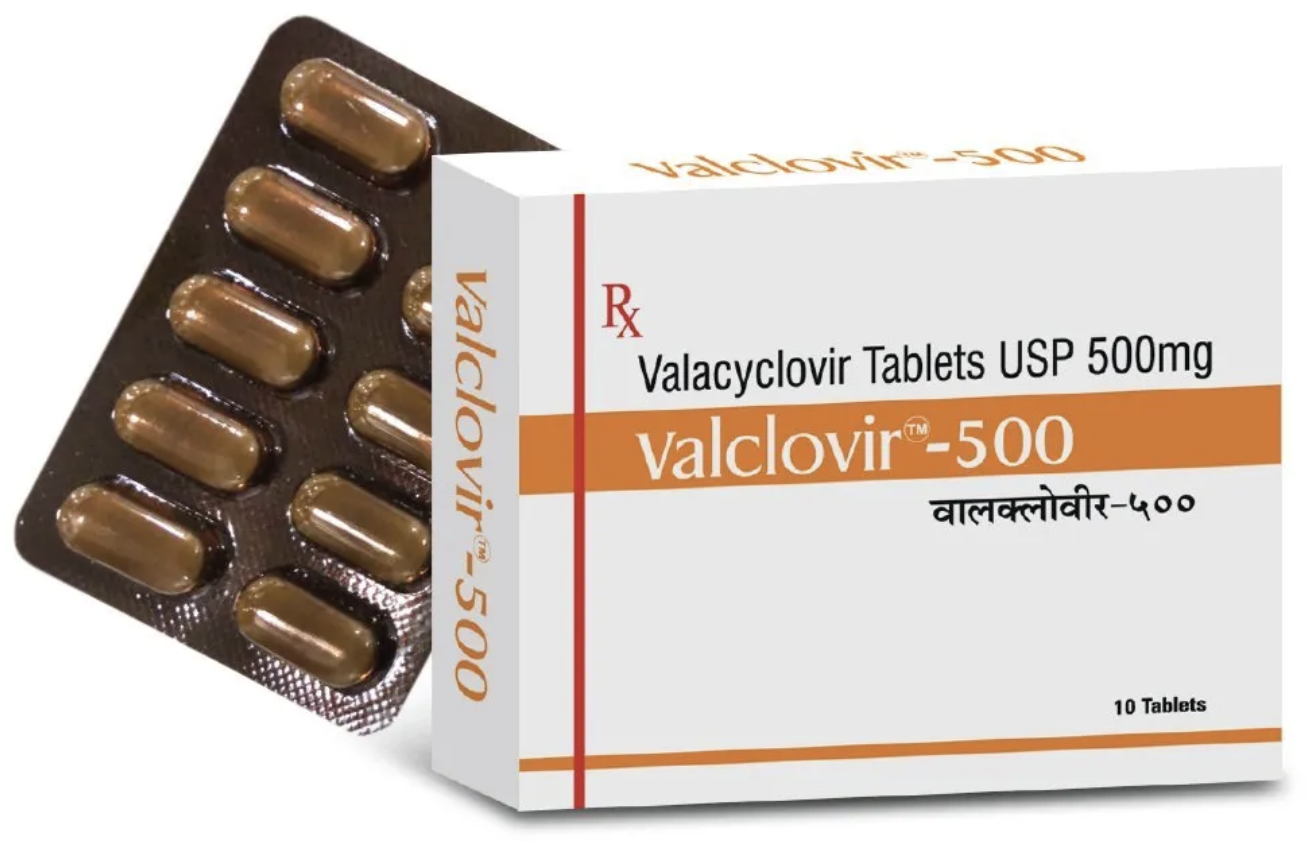 バルトレックスジェネリック・バルクロビル(Valclovir) 500mg 30錠