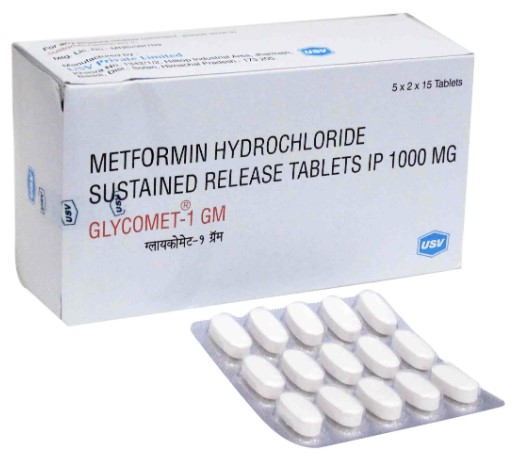 メトホルミン GLYCOMET 1000mg 210錠