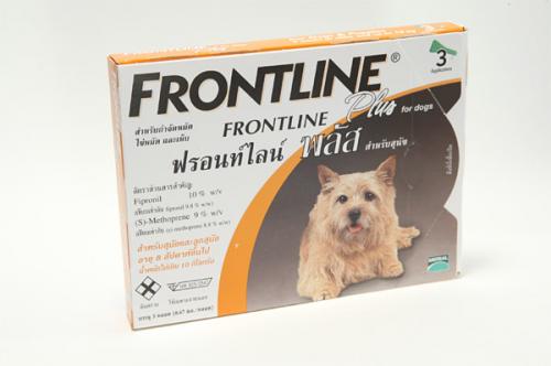 FRONT LINE PLUS フロントラインプラス 犬8週齢以上10kg以下用　3本