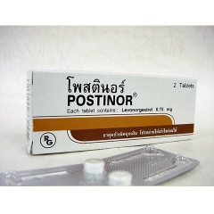 Postinor(ポスティノール) 6錠 3回分 アフターピル
