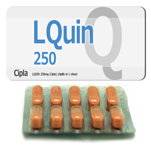 クラビットジェネリック LQuin 250 mg 100錠