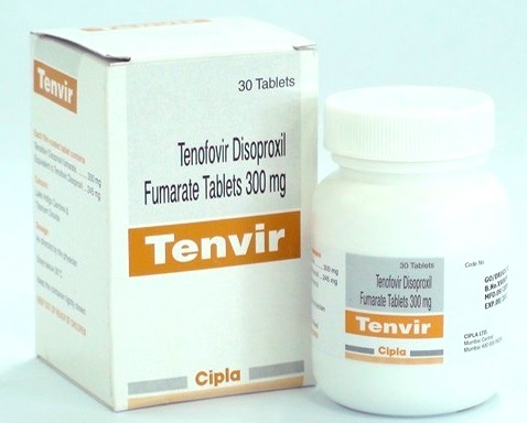 テンビル Tenvir 300 mg 30錠　成分テノホビル
