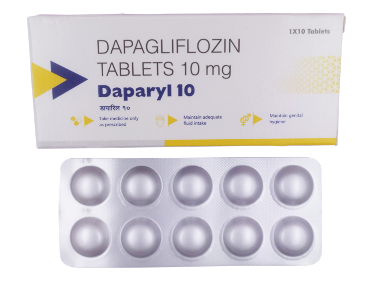 ダパリル(Daparyl) 10mg 30錠 ダパグリフロジン錠