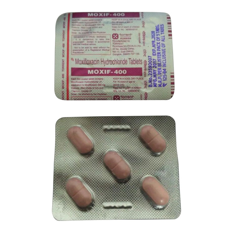 モキシフ(Moxif) 400mg（Moxifloxacin）20錠