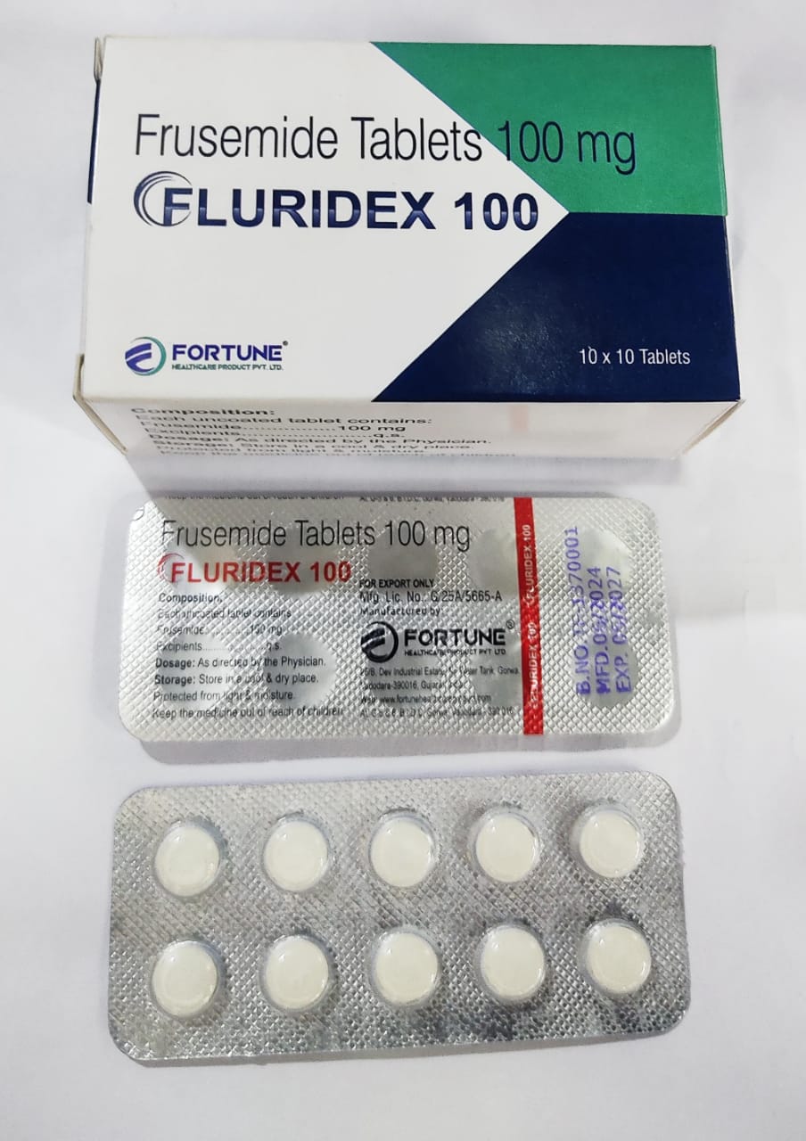 ラシックスのジェネリック　フルリデックス（FLURIDEX）100mg 100錠