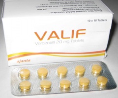 レビトラジェネリック　バリフ(Valif) 20mg 100錠