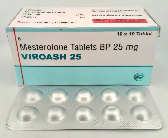 プロビロン ジェネリック VIROASH 25 mg 100錠